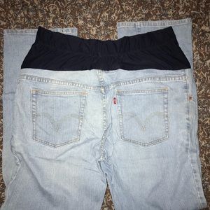 Levi’s maternity jeans size 14